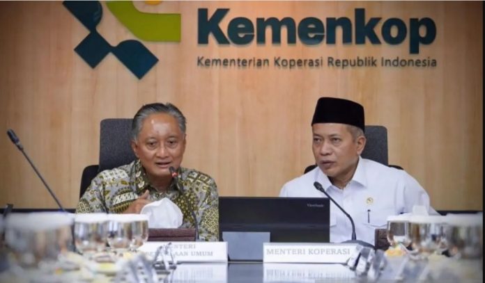 Menkop dan Menteri PU Lakukan Harmonisasi Percepatan Pembangunan Kopdes Merah Putih