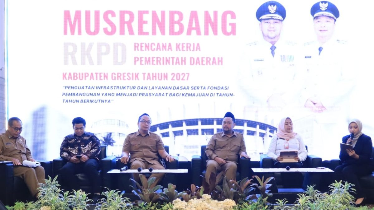 Bupati Gresik Tekankan Pembangunan 2027 Harus Realistis di Tengah Ketidakpastian Global
