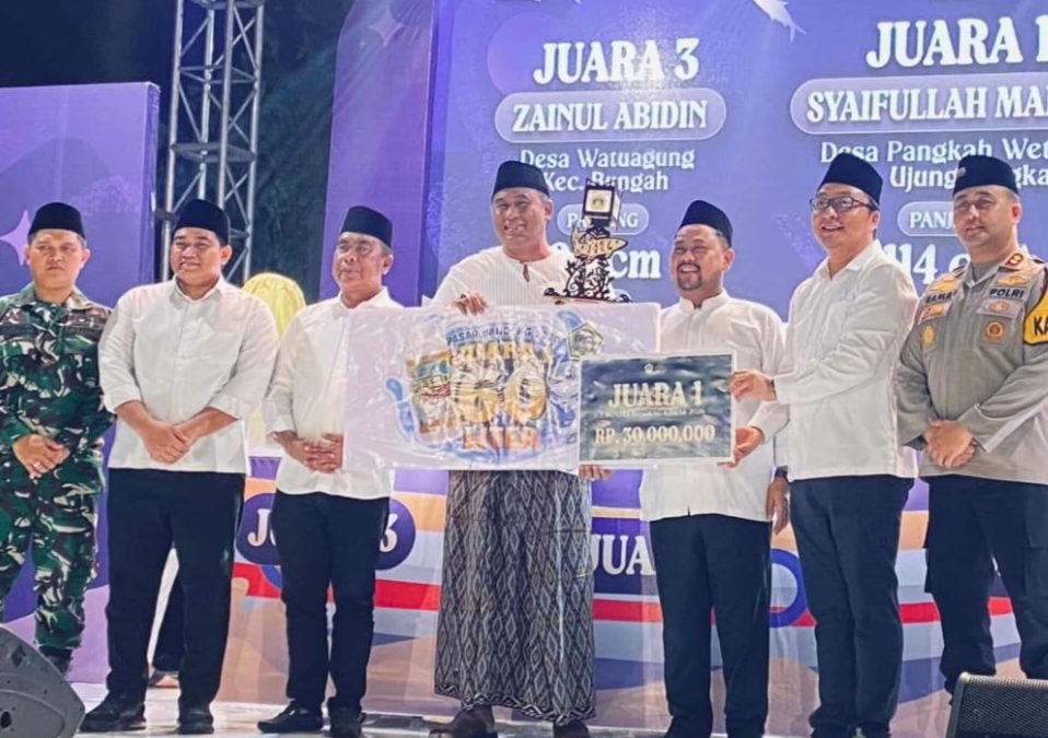 Pasar Bandeng Gresik Perkuat Budaya dan Dongkrak Ekonomi, Bandeng 19 Kg Pecahkan Rekor