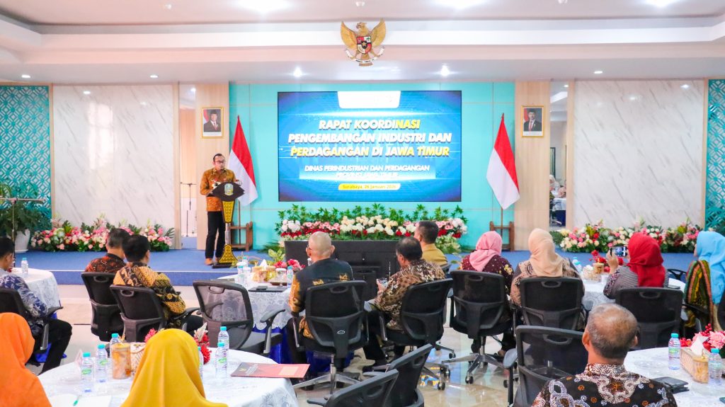 Disperindag J awa Timur Gelar Rakor Pengembangan Industri dan Perdagangan 2026
