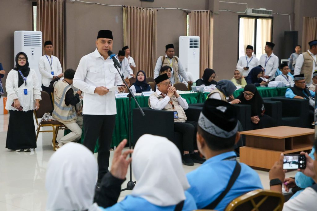 Hari Ini Wali Kota Eri Lepas Jamaah Haji Surabaya